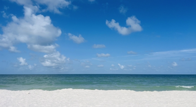 crystal beach sand