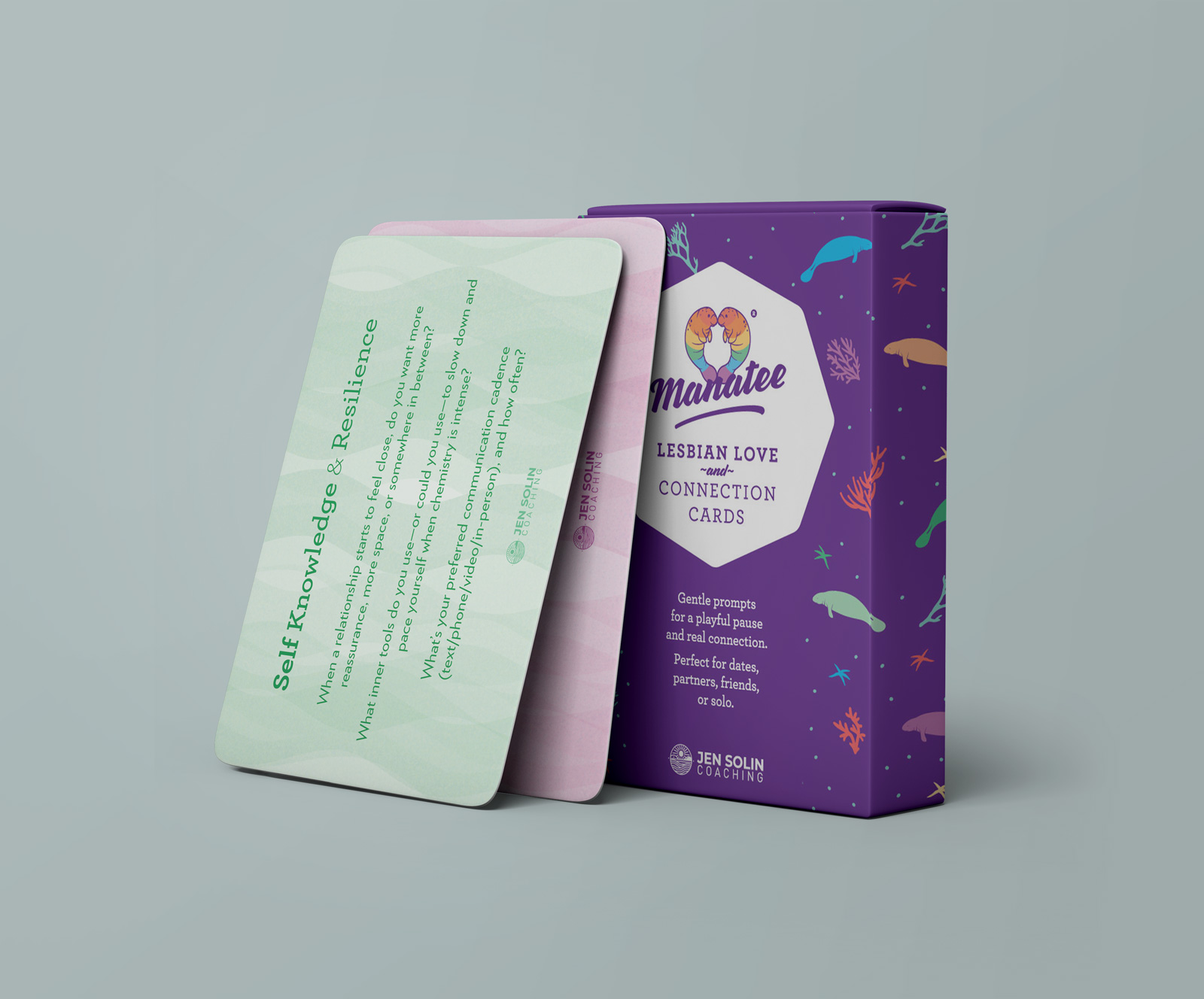 Manatee Lesbian Love & Connection Cards - Image 6