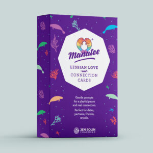 Manatee Lesbian Love & Connection Cards