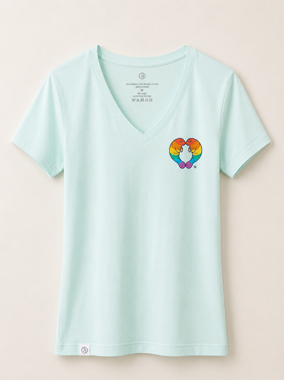 Manatee Heart T-Shirt - Image 3